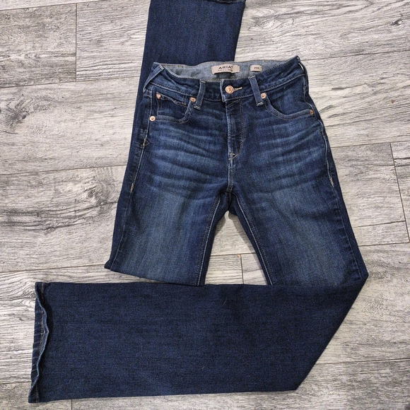 Ariat Denim - Ariat Blue High Rise Bootcut Jeans